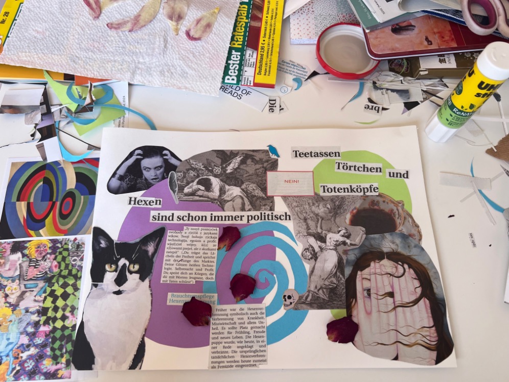 Collage workshop in Leipzig
