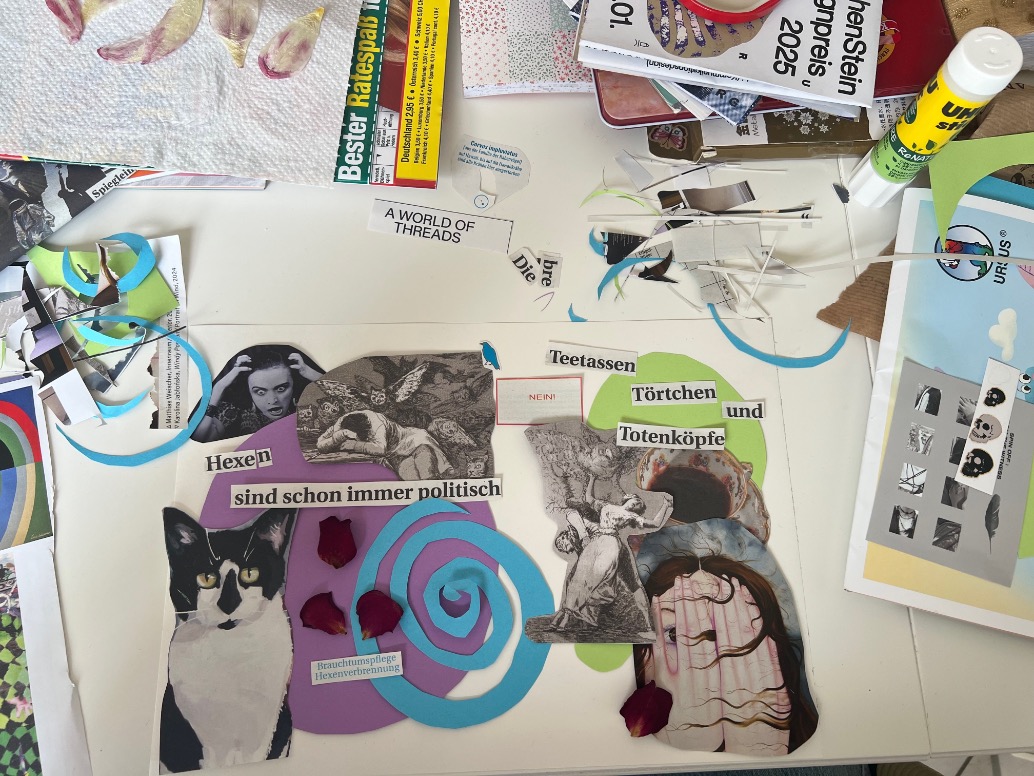 Collage workshop in Leipzig
