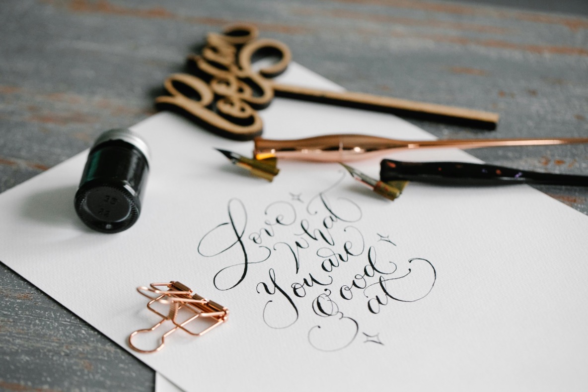 Kalligraphie-Session