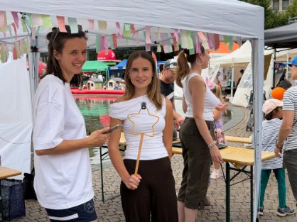 Das 99active Team auf dem Leipziger Kinderfestival